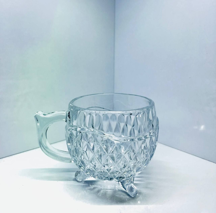فنجان مدوز پایه دار دست6عددی