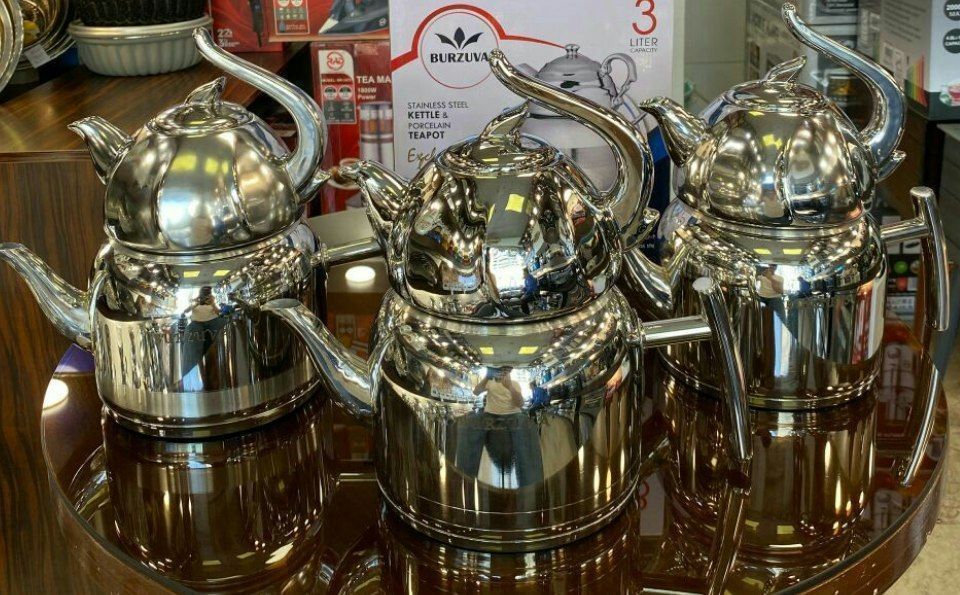 کتری قوری لوله دار بورژوا