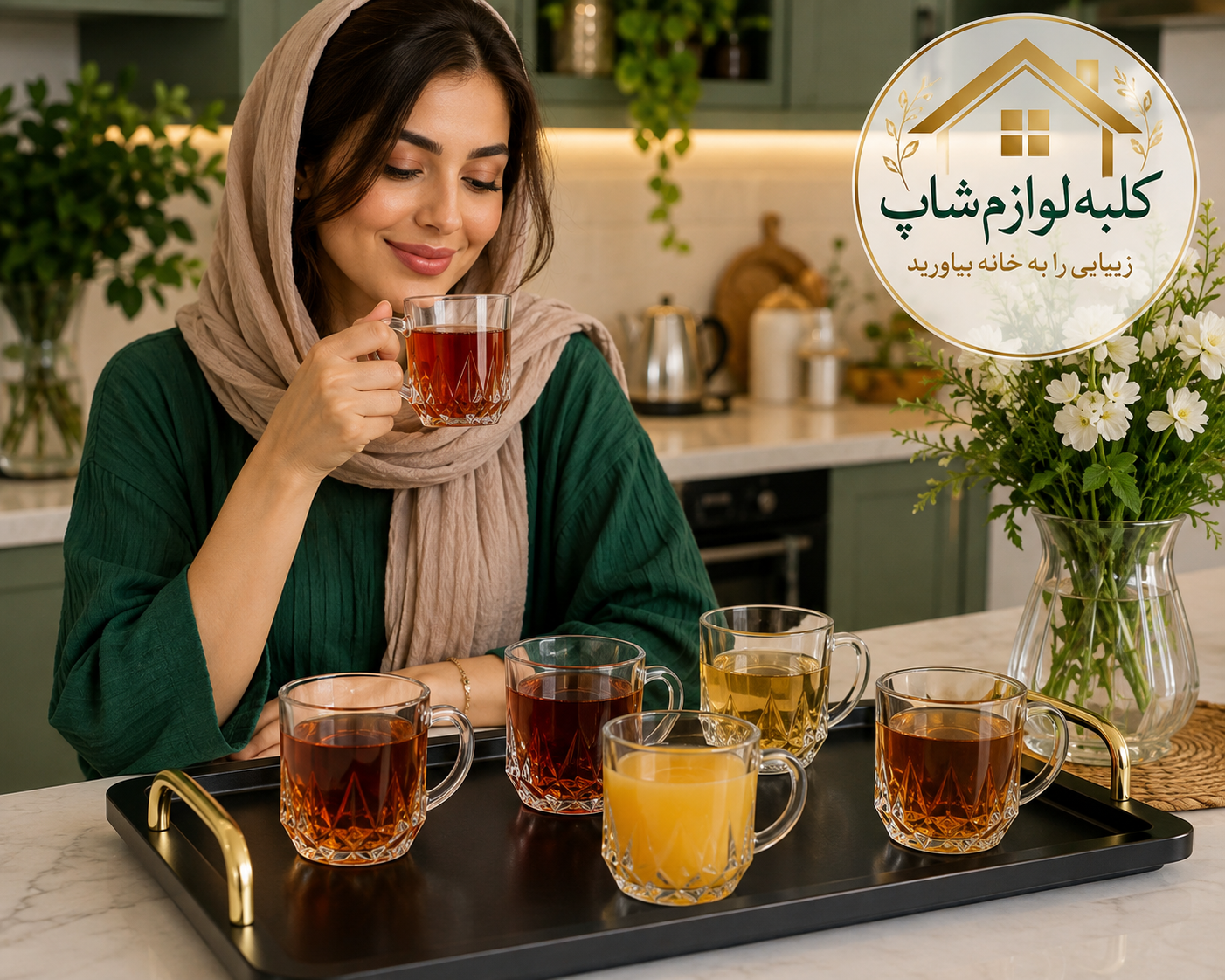 لیوان دسته دارمنصور
