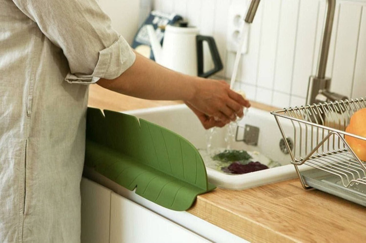 ابگیرسینک سیلیکونی طرح برگ رنگبندی متنوع